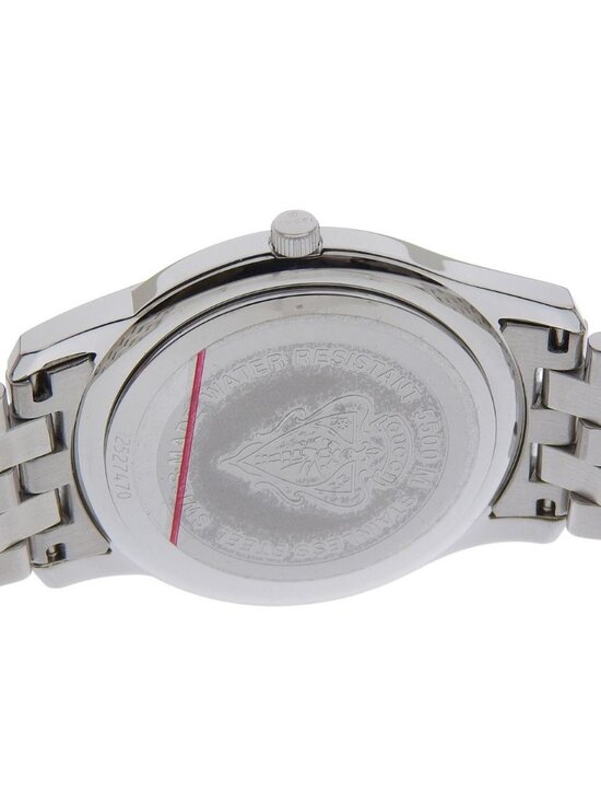 Gucci Class Stainless Steel Quartz Analog Display Black Dial Watch